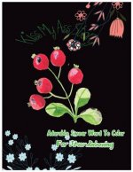 Kiss My Ass Story: Adorable Swear Words To Color For Stress Releasing