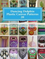 Dancing Dolphin Plastic Canvas Patterns 20: DancingDolphinPatterns.com