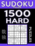 Sudoku Book 1,500 Hard Puzzles: Sudoku Puzzle Book With Only One Level of Difficulty