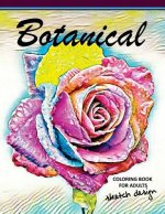 Botanical Coloring Books for Adults: A Sketch grayscale coloring books beginner (High Quality picture)
