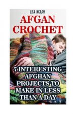 Afgan Crochet: 7 Interesting Afghan Projects To Make in Less Than a Day: (DIY, Needlework, Crochet Patterns)