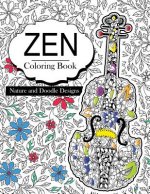 Zen Coloring Books: Flowers floral and Doodle Design Book For Girls 2017 (Cute Kids Coloring Books Ages 2-4, 4-8, 9-12)