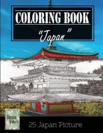 Japan Beautiful Landscape and Architechture Greyscale Photo Adult Coloring Book, Mind Relaxation Stress Relief: Just added color to release your stres