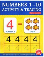 Numbers 1-10: Activity and Tracing Workbook for Kids Ages 3-5