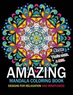 Amazing Mandalas Adult coloring Book