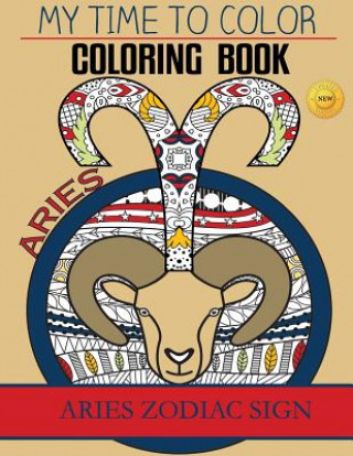 Aries Zodiac Sign - Adult Coloring Book