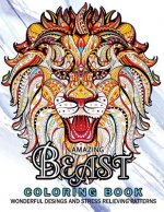 Amazing Beast Coloring Book: Beauty Animals and The Beast for Adult