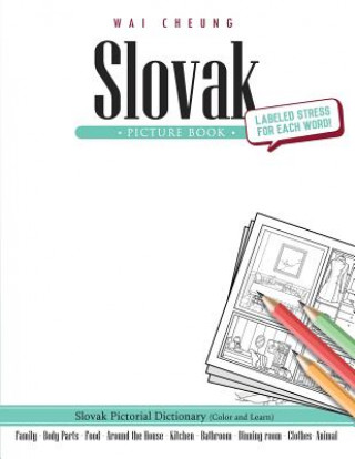 Slovak Picture Book: Slovak Pictorial Dictionary (Color and Learn)
