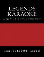 LEGENDS Karaoke listings: legends discs LEG001 - LEG247