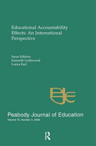 Educational Accountability Effects