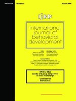 Dyadic And Group Perspectives On Close Relationships