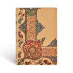 VISIONS OF PAISLEY IVORY KRAFT MIDI LIN