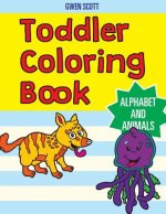 Toddler Coloring Book: Alphabet and Animals