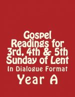 Gospel Readings for 3rd, 4th & 5th Sunday of Lent Year A In Dialogue Format