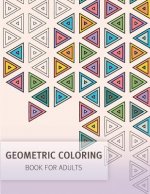 Geometric Coloring Easy Pattern for Adult and Grown ups: Creativity and Mindfulness Pattern Coloring Book for Adults and Grown ups