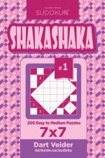 Sudoku Shakashaka - 200 Easy to Medium Puzzles 7x7 (Volume 1)