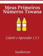 Meus Primeiros Numeros Tswana: Colorir e Aprender 1 2 3