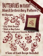 Butterflies in Flight Hand Embroidery Patterns