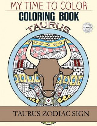 Taurus Zodiac Sign - Adult Coloring Book