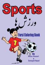 Farsi Coloring Book: Sports