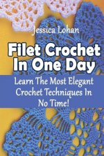 Filet Crochet In One Day: Learn The Most Elegant Crochet Techniques In No Time!: (Crochet Accessories, Crochet Patterns, Crochet Art)