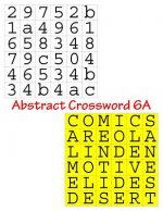 Abstract Crossword 6A