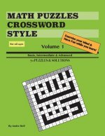 Math Puzzles Crossword Style Vol 1