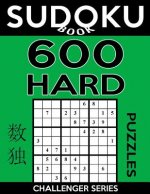 Sudoku Book 600 Hard Puzzles: Sudoku Puzzle Book With Only One Level of Difficulty