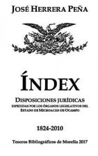 Índex: Disposiciones jurídicas de Michoacán 1824-2010