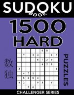 Sudoku Book 1,500 Hard Puzzles: Sudoku Puzzle Book With Only One Level of Difficulty