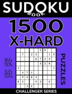Sudoku Book 1,500 Extra Hard Puzzles: Sudoku Puzzle Book With Only One Level of Difficulty