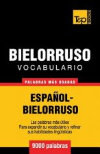 Vocabulario espanol-bielorruso - 9000 palabras mas usadas