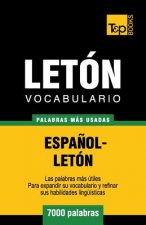 Vocabulario espanol-leton - 7000 palabras mas usadas