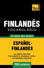 Vocabulario espanol-finlandes - 7000 palabras mas usadas