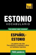 Vocabulario espanol-estonio - 7000 palabras mas usadas