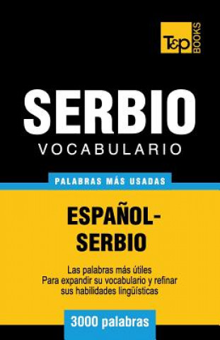 Vocabulario espanol-serbio - 3000 palabras mas usadas