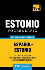 Vocabulario espanol-estonio - 3000 palabras mas usadas