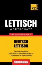 Lettischer Wortschatz fur das Selbststudium - 9000 Woerter