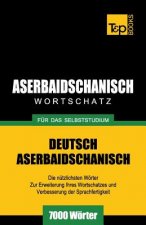Aserbaidschanischer Wortschatz fur das Selbststudium - 7000 Woerter