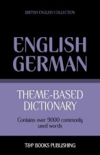 Theme-based dictionary British English-German - 9000 words