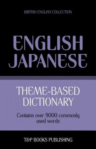 Theme-based dictionary British English-Japanese - 9000 words