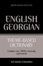 Theme-based dictionary British English-Georgian - 3000 words