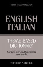 Theme-based dictionary British English-Italian - 3000 words