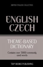 Theme-based dictionary British English-Czech - 3000 words