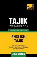 Tajik vocabulary for English speakers - 7000 words