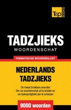 Thematische woordenschat Nederlands-Tadzjieks - 9000 woorden