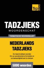 Thematische woordenschat Nederlands-Tadzjieks - 5000 woorden