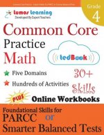 Common Core Practice - Grade 4 Math: Workbooks to Prepare for the Parcc or Smarter Balanced Test