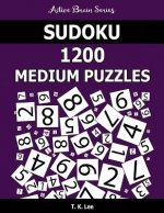 Sudoku 1200 Medium Puzzles: Keep Your Brain Active For Hours