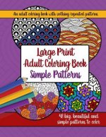 Large Print Adult Coloring Book